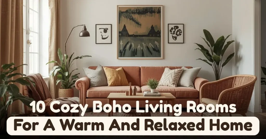  Cozy Boho Living Room Ideas 