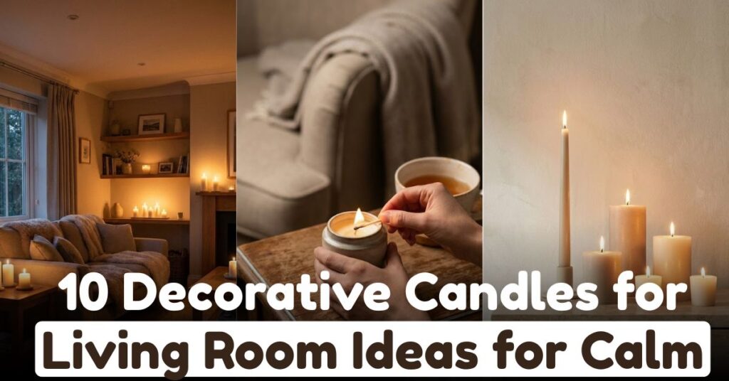 Decorative Candles for Living Room Ideas 