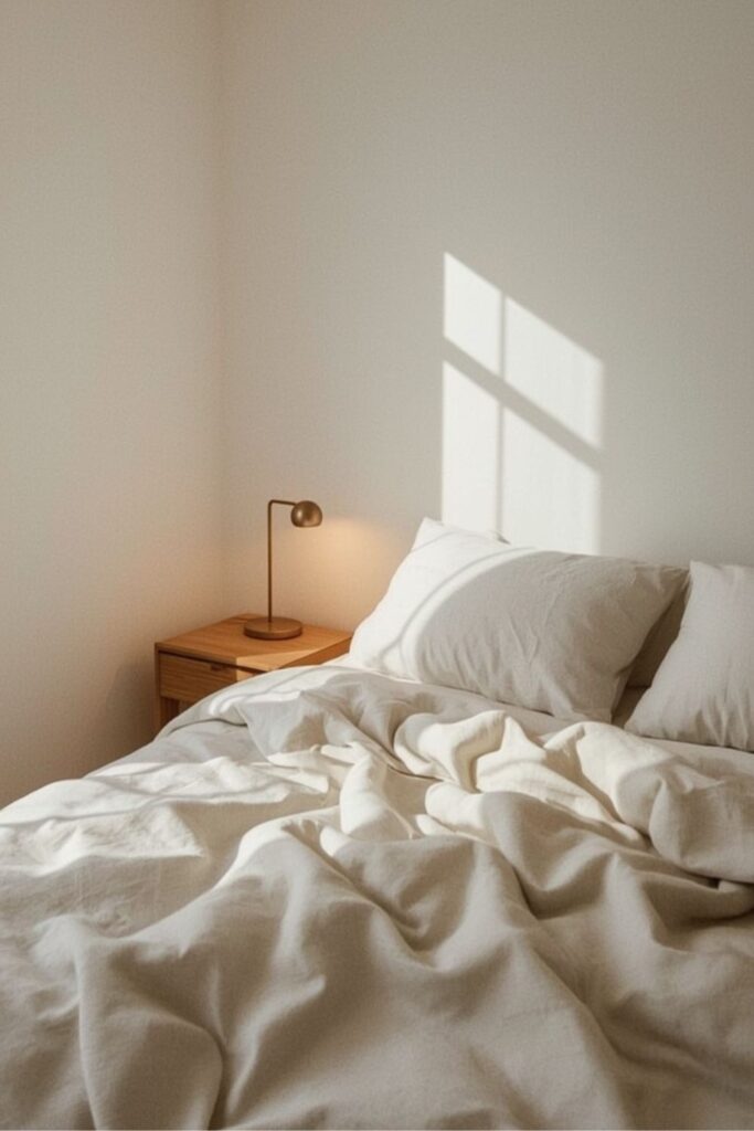 Minimalist Lifestyle aesthetic bedroom