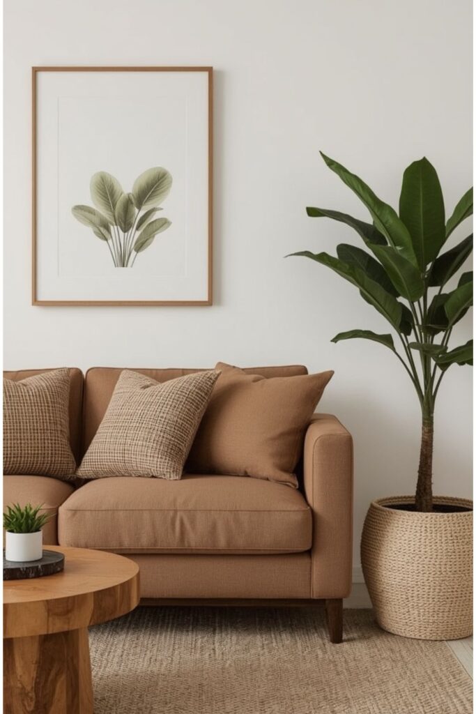 Soft mocha with ivory