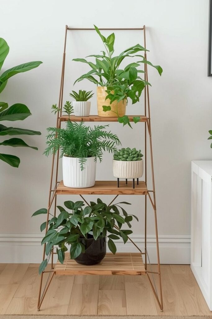 DIY Options For Modern Indoor Plant Stand Ideas