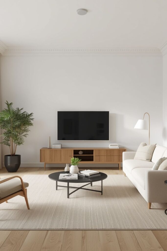 Japandi Style Living Room UK Inspiration