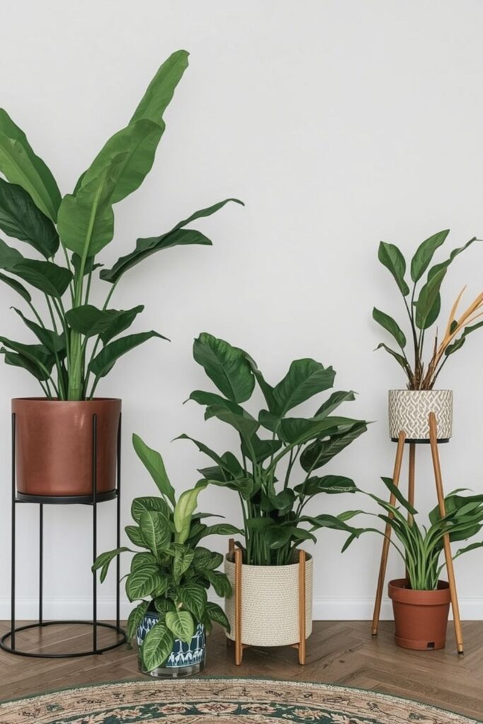 Large Indoor Plant Stand Ideas For Spacious Homes