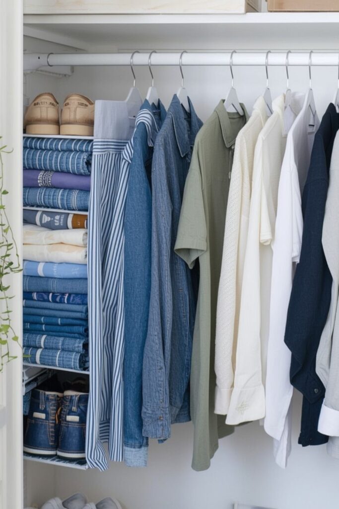 Hanging Organizers For Small Closet Organization Ideas DIY