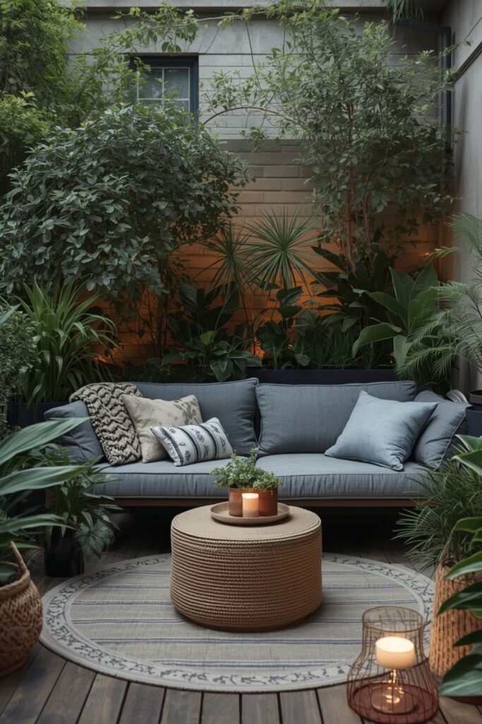 Create Visual Balance with Plant Heights and Shapes