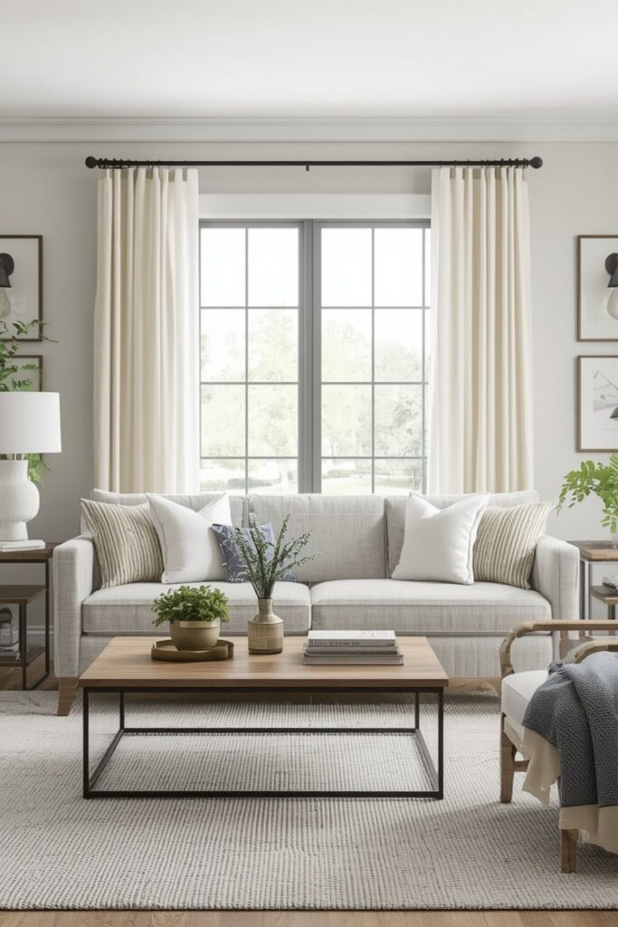 Combine Metal Accents For Modern Balance