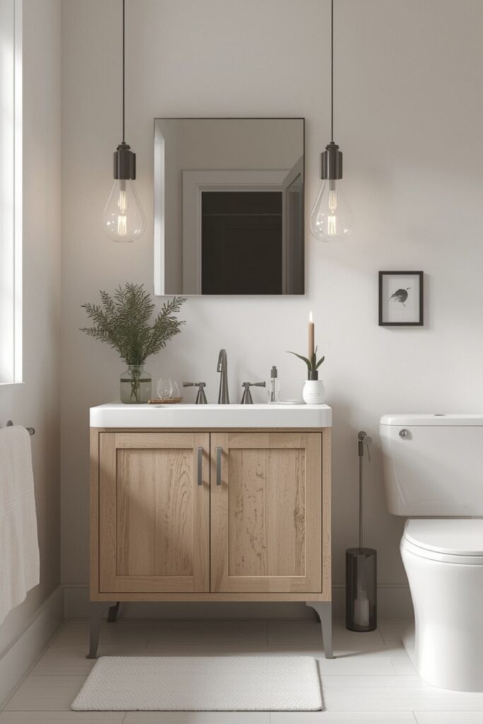  Elegant Functionality With Minimalist Small Bathroom Ideas