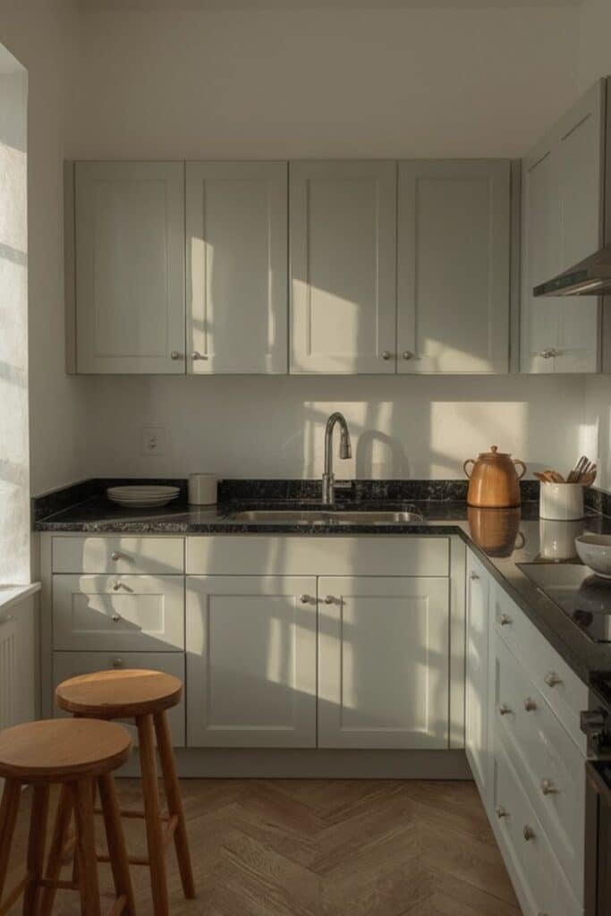 Simple tableware and gentle patterns