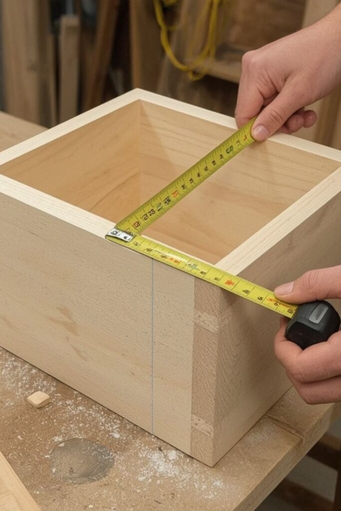 Measure And Mark The Timber