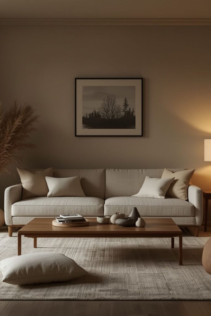 Wabi Sabi Living Room Ideas For Calm Evenings