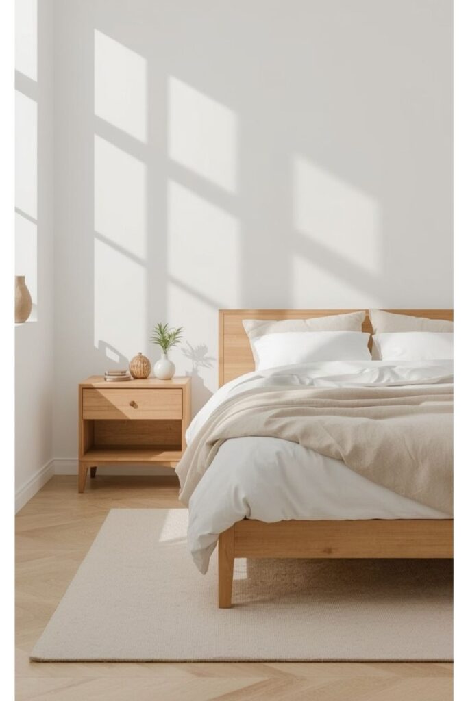 Minimalist Lifestyle aesthetic bedroom