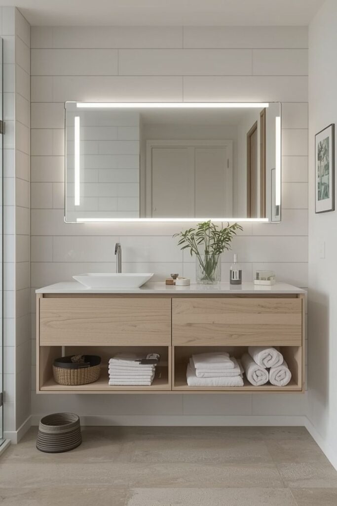 Floating Vanities For Modern Bathroom Design Ideas For Small Spaces