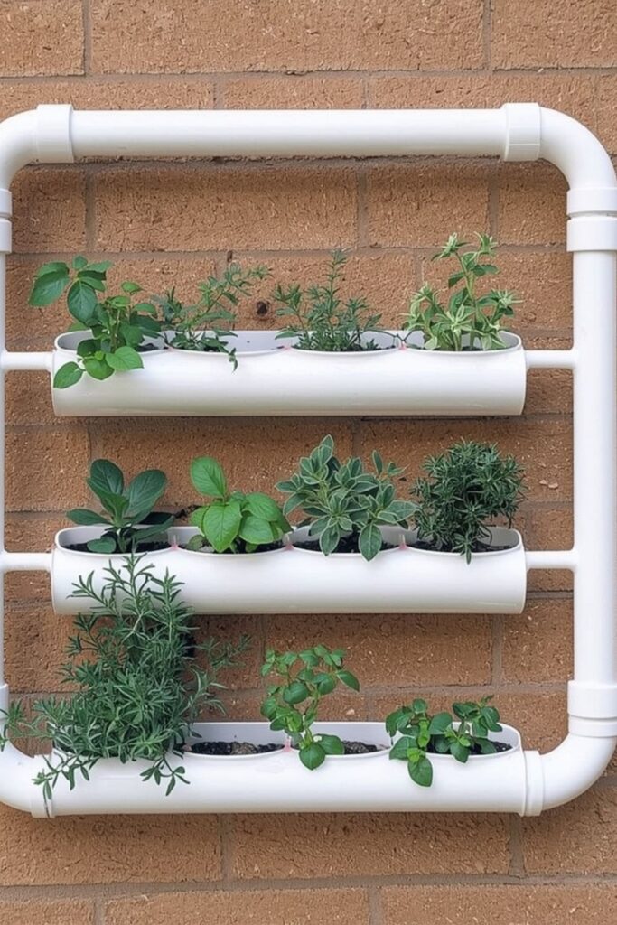 PVC Pipe Planters For DIY Lovers
