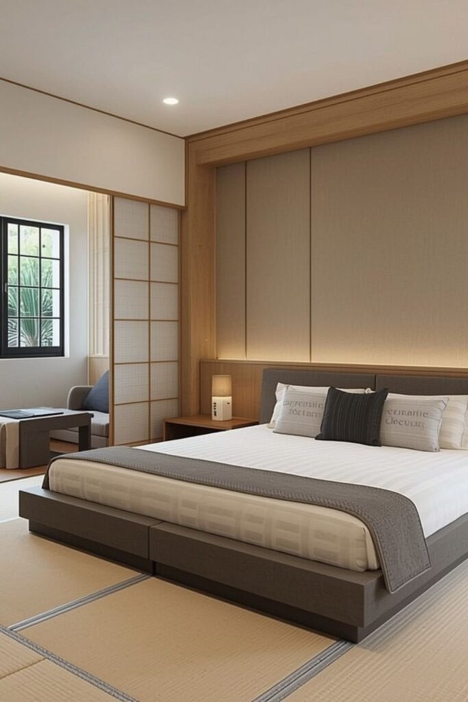 Using Tatami Bedroom Furniture For A Calm Sleep Space