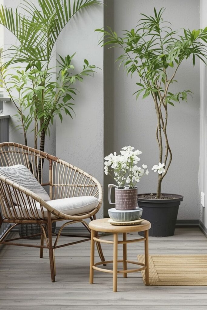 Smart Seating for Terrace Garden Ideas for Small Spaces