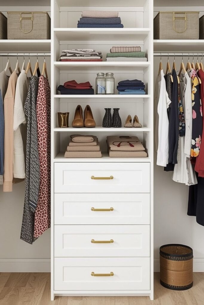 Closet Dividers And Small Closet Organization Ideas