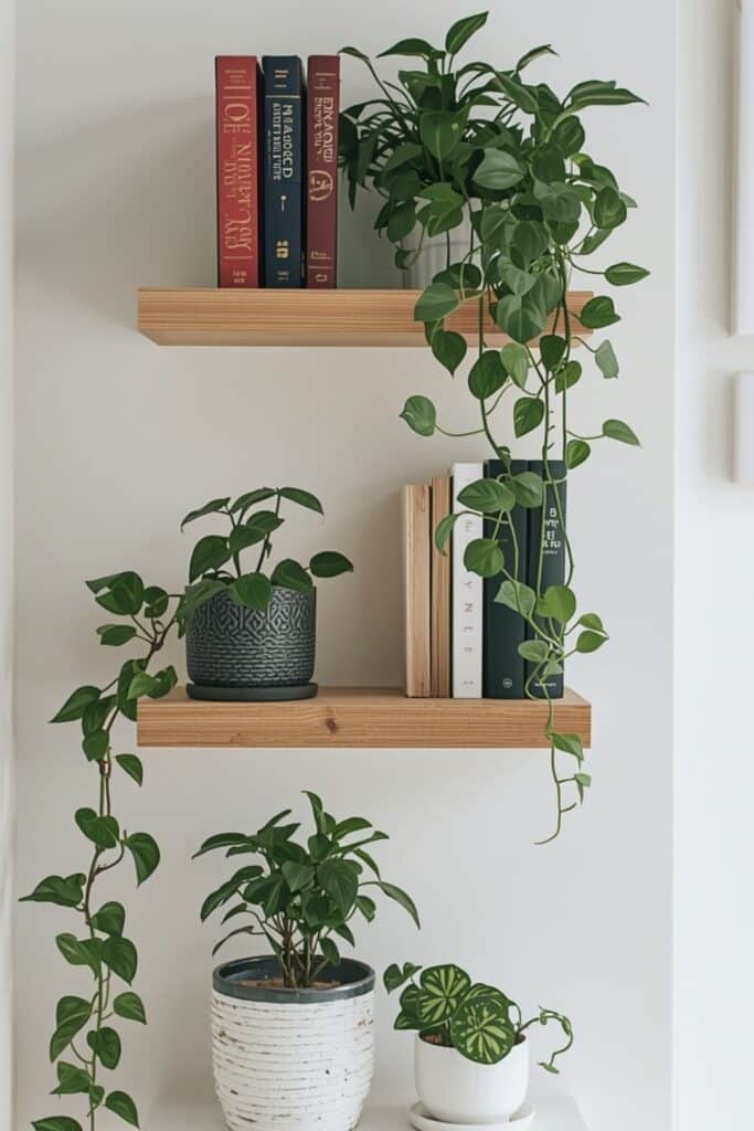 Use natural materials to keep things grounded