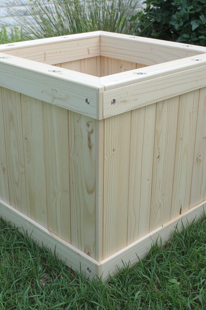 Build The Frame With Glue And Screws