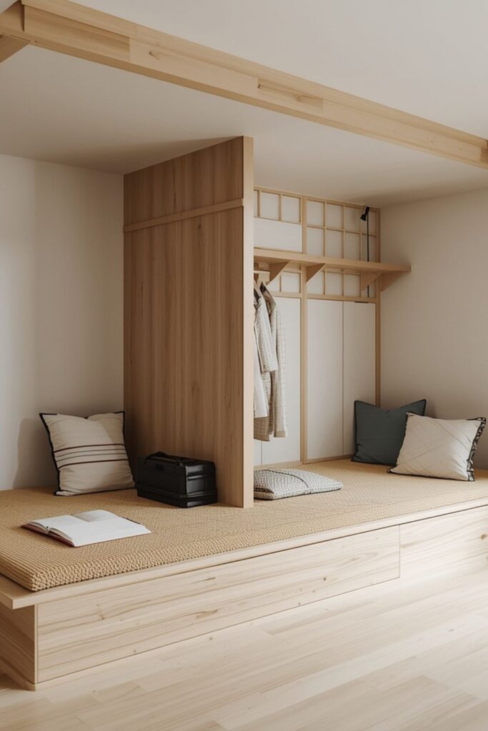 Building A Raised Tatami Platform With Storage