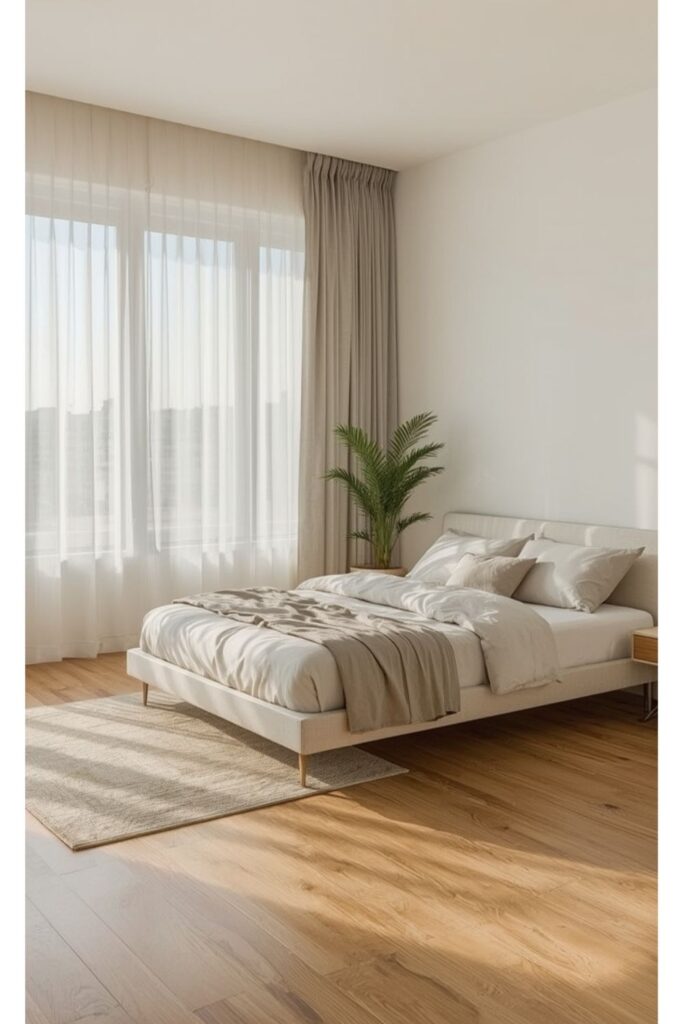 Minimalist Lifestyle aesthetic bedroom