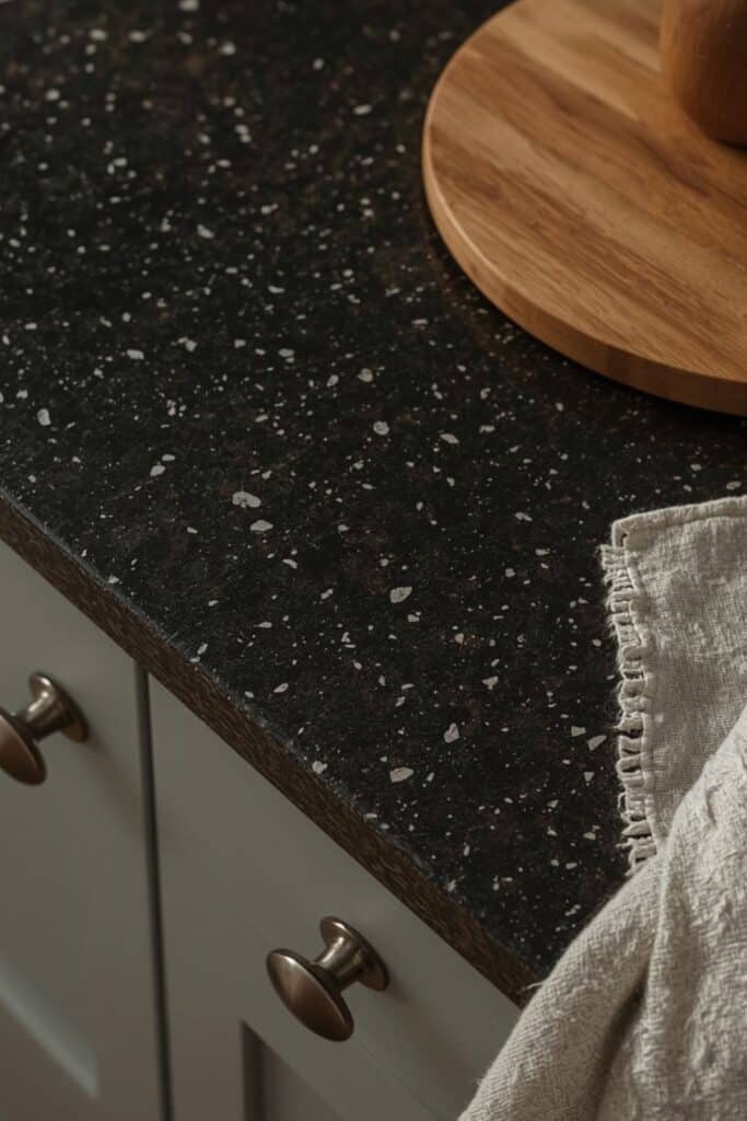 Dark grey countertop kitchen ideas