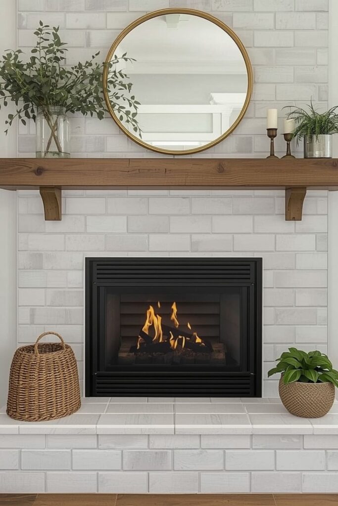 Create a Focal Point With a Fireplace