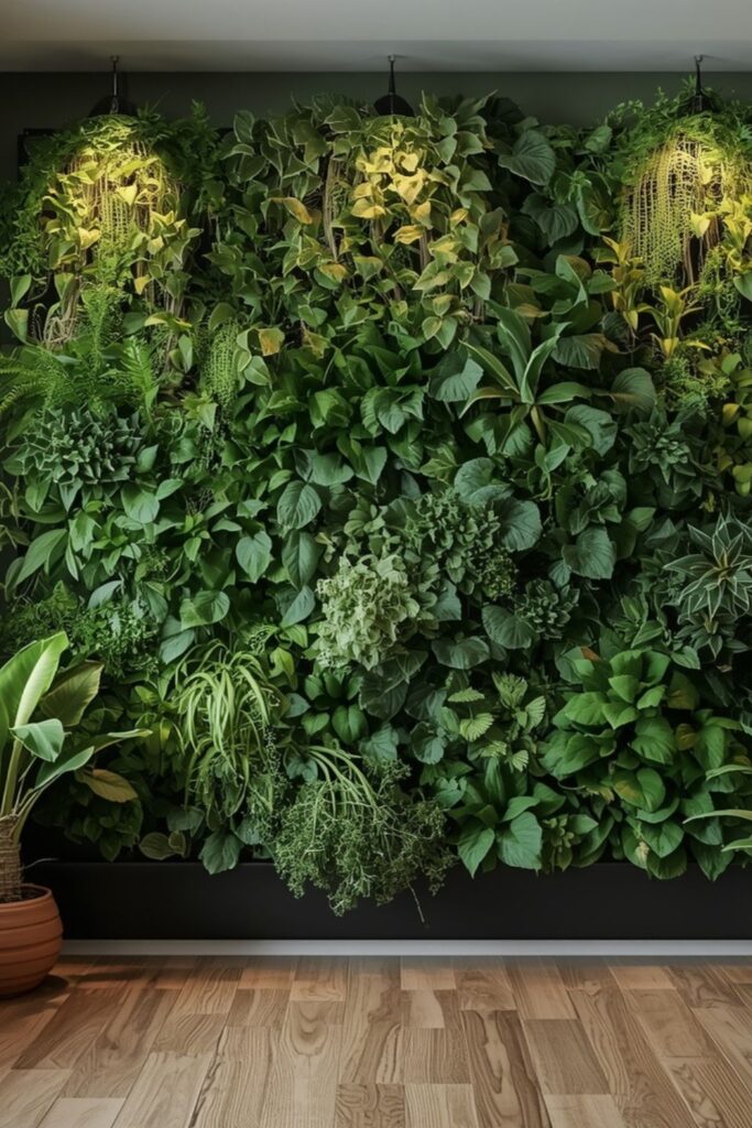 How To Make A Vertical Garden Wall Indoors