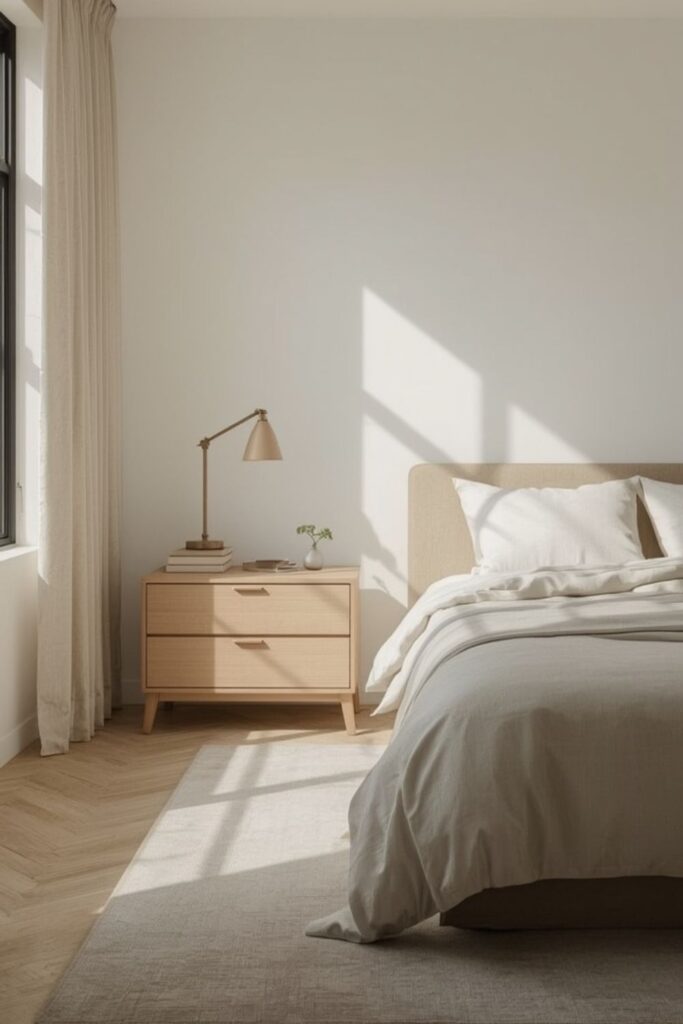 Minimalist Lifestyle aesthetic bedroom
