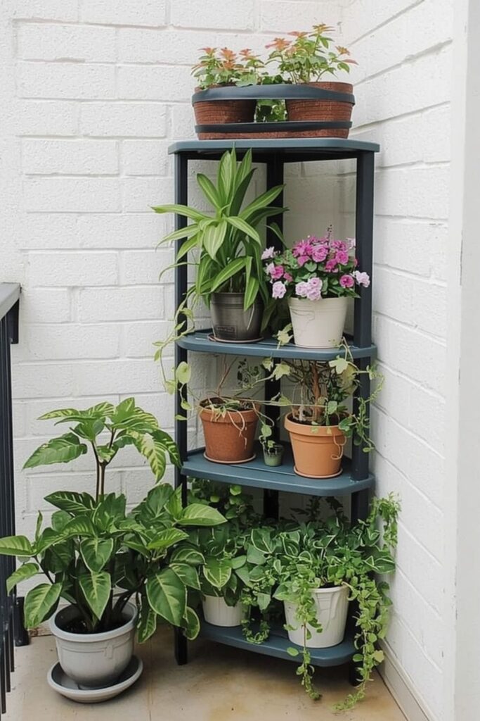 Balcony Corners For Vertical Garden Ideas For Balcony