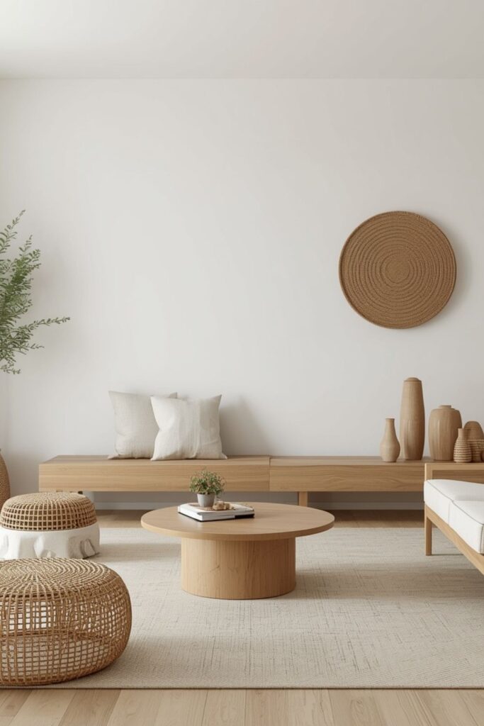 Modern Minimalist Living Room Design Ideas With Natural Touches