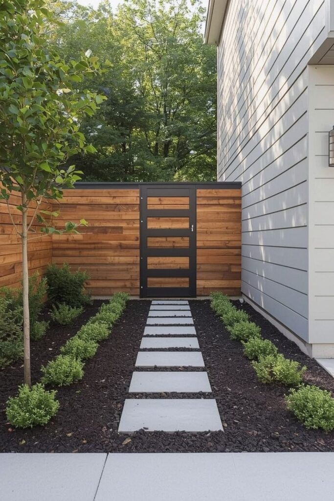 Small Garden In Front Of House US Style