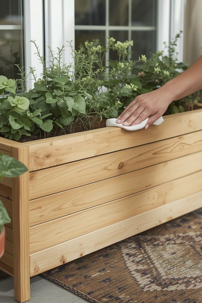 Place Your Planter In Its New Home And Style It