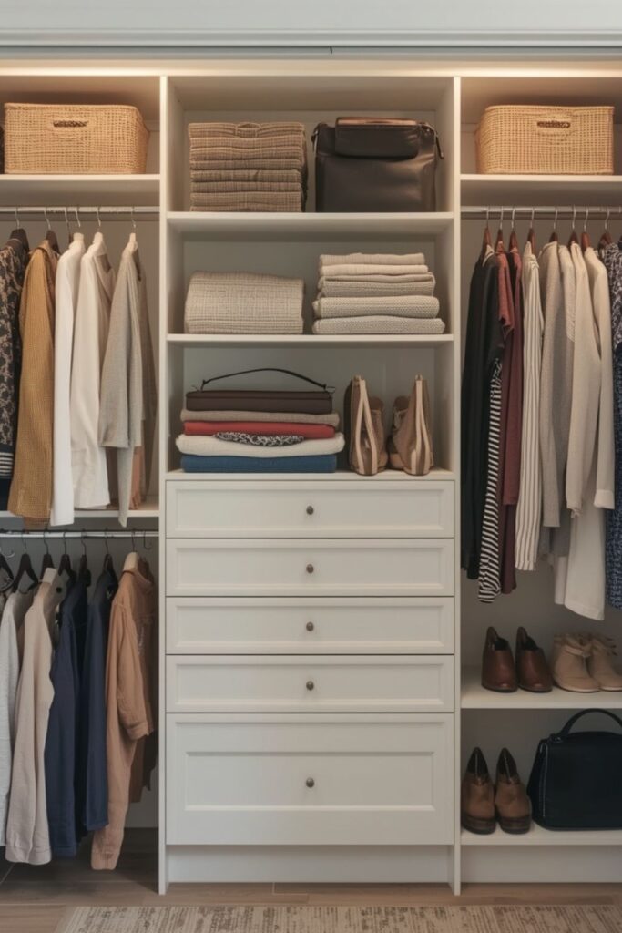 Adjustable Shelving For Flexible Storage Closet Ideas