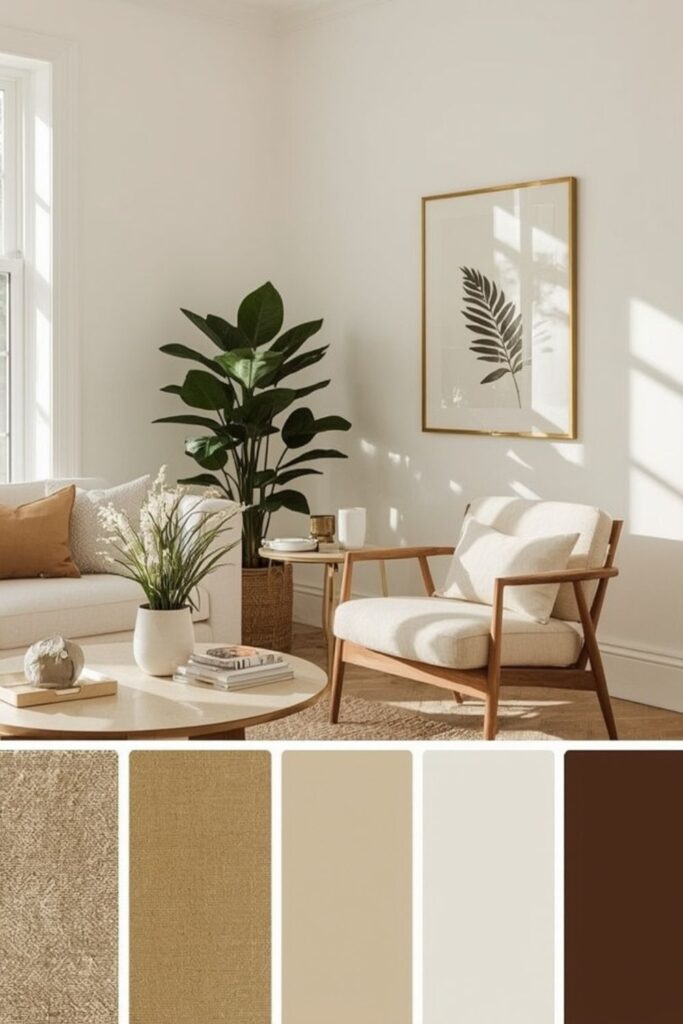 Pale gold with cream