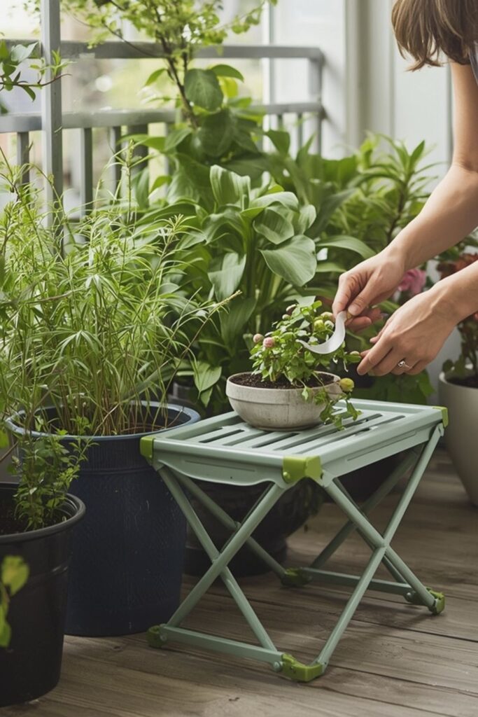 Folding Garden Kneeler And Seat