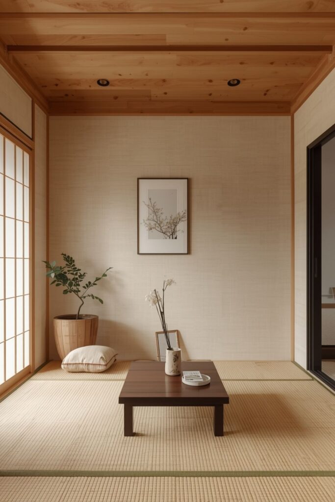 Creating A Relaxation Corner Inside The Tatami Room