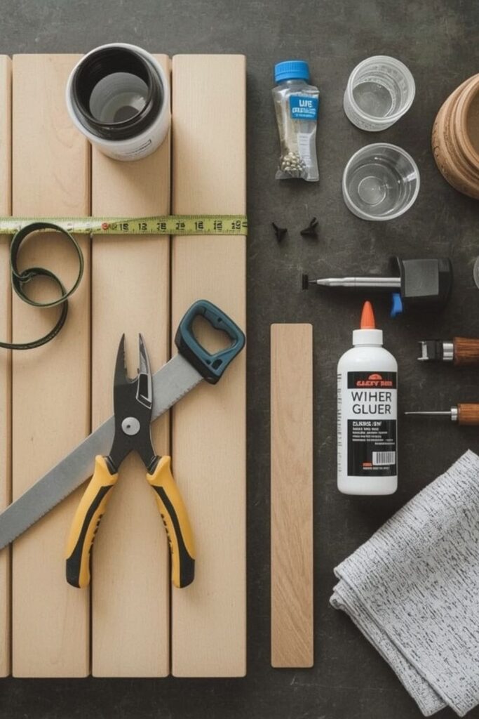 Gather The Materials And Tools