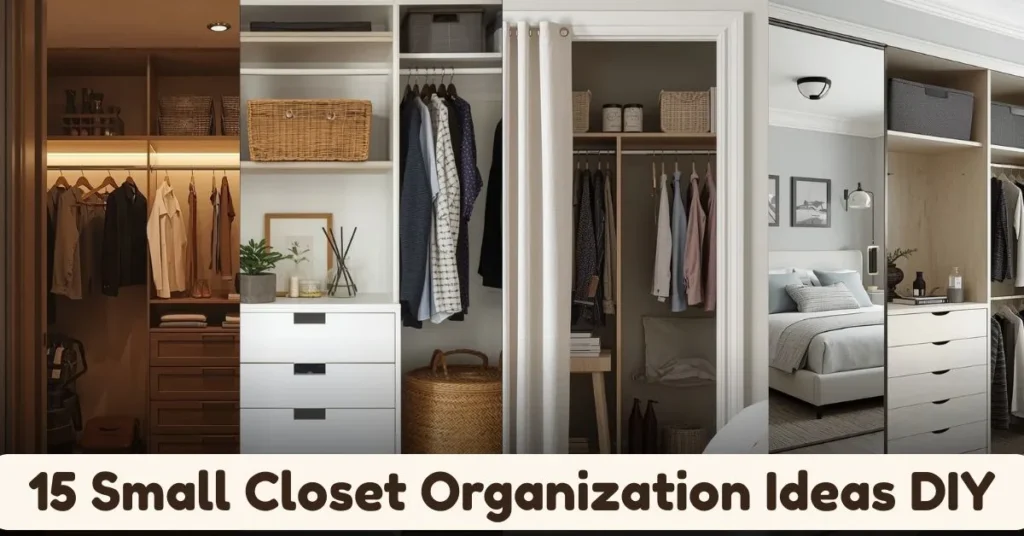 Small Closet Organization Ideas DIY