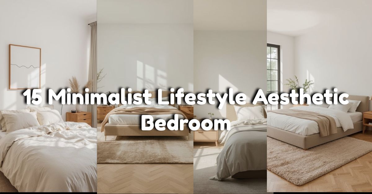 15 Minimalist Lifestyle Aesthetic Bedroom