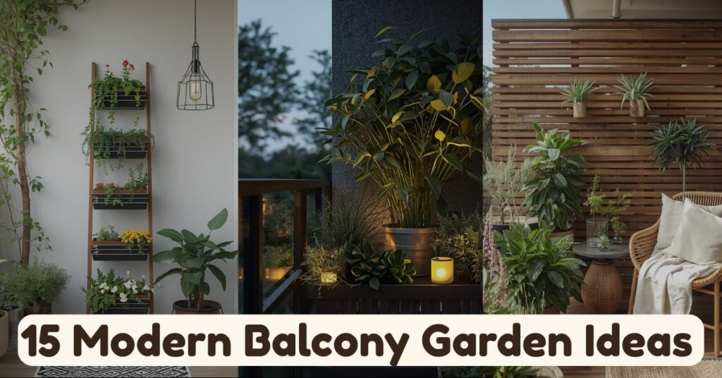 Modern Balcony Garden Ideas 