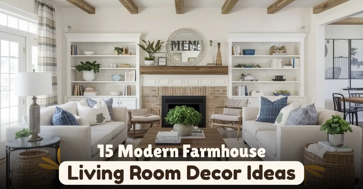 Farmhouse Living Room Decor Ideas
