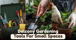 Balcony Gardening Tools For Small Spaces