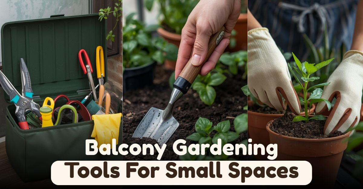 Balcony Gardening Tools For Small Spaces