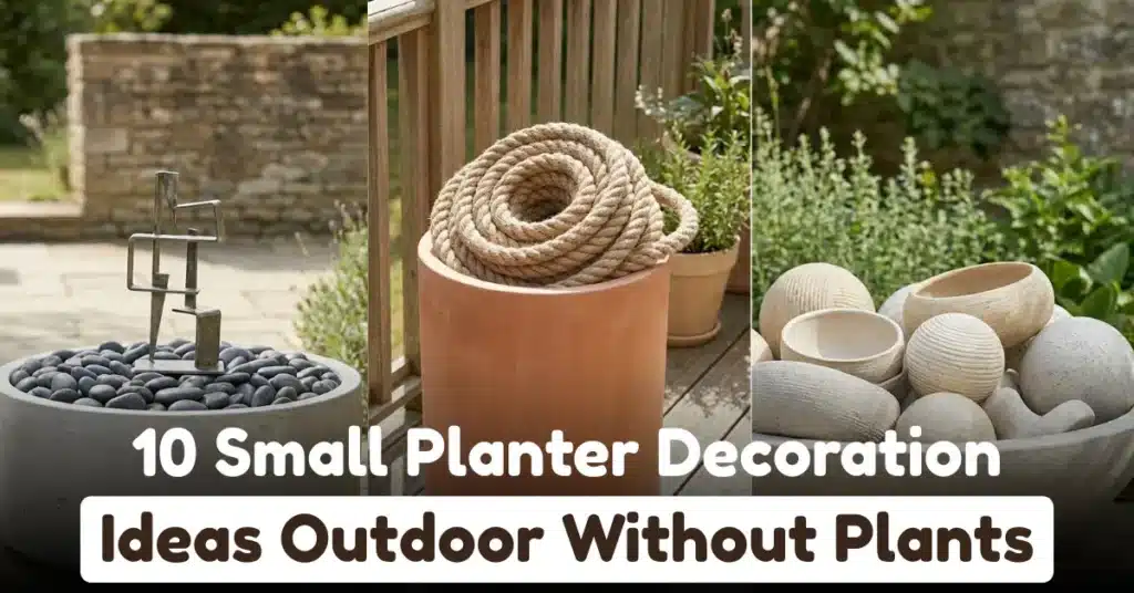  Small Planter Decoration Ideas Outdoor